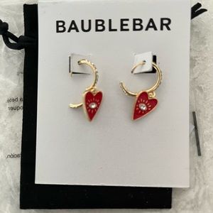 Baublebar Hoops with Hearts